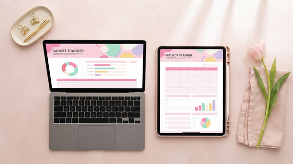 Weekly Productivity Planner — Priorities, Time Blocking & Habit Tracker for Google Sheets & Excel